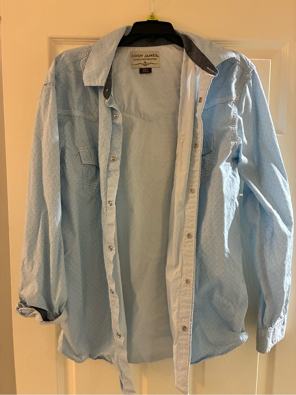 Cody James Light Blue Men's Button-Down Dress Shirt